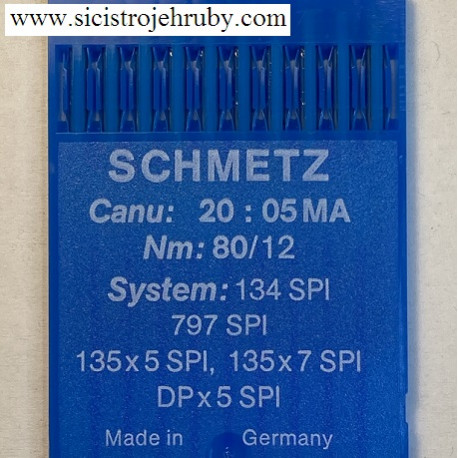 Jehly Schmetz 135x7SPI 80/12