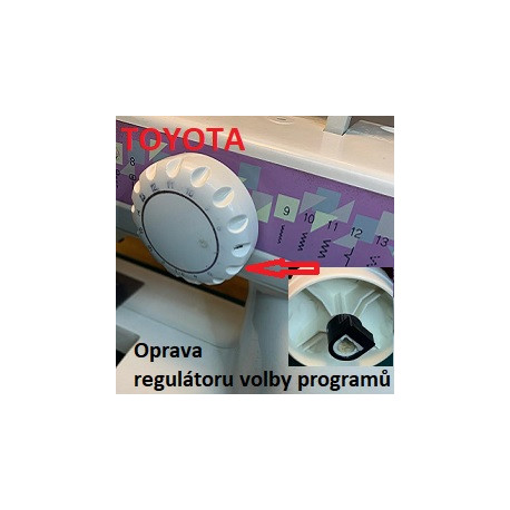 Toyota Regulátor voly programů - vložka na opravu