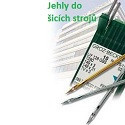 Jehly průmyslových šicích strojů