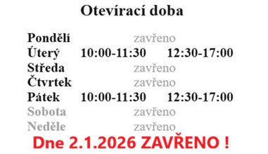 Otev&iacute;rac&iacute; doba