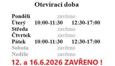 Otev&iacute;rac&iacute; doba